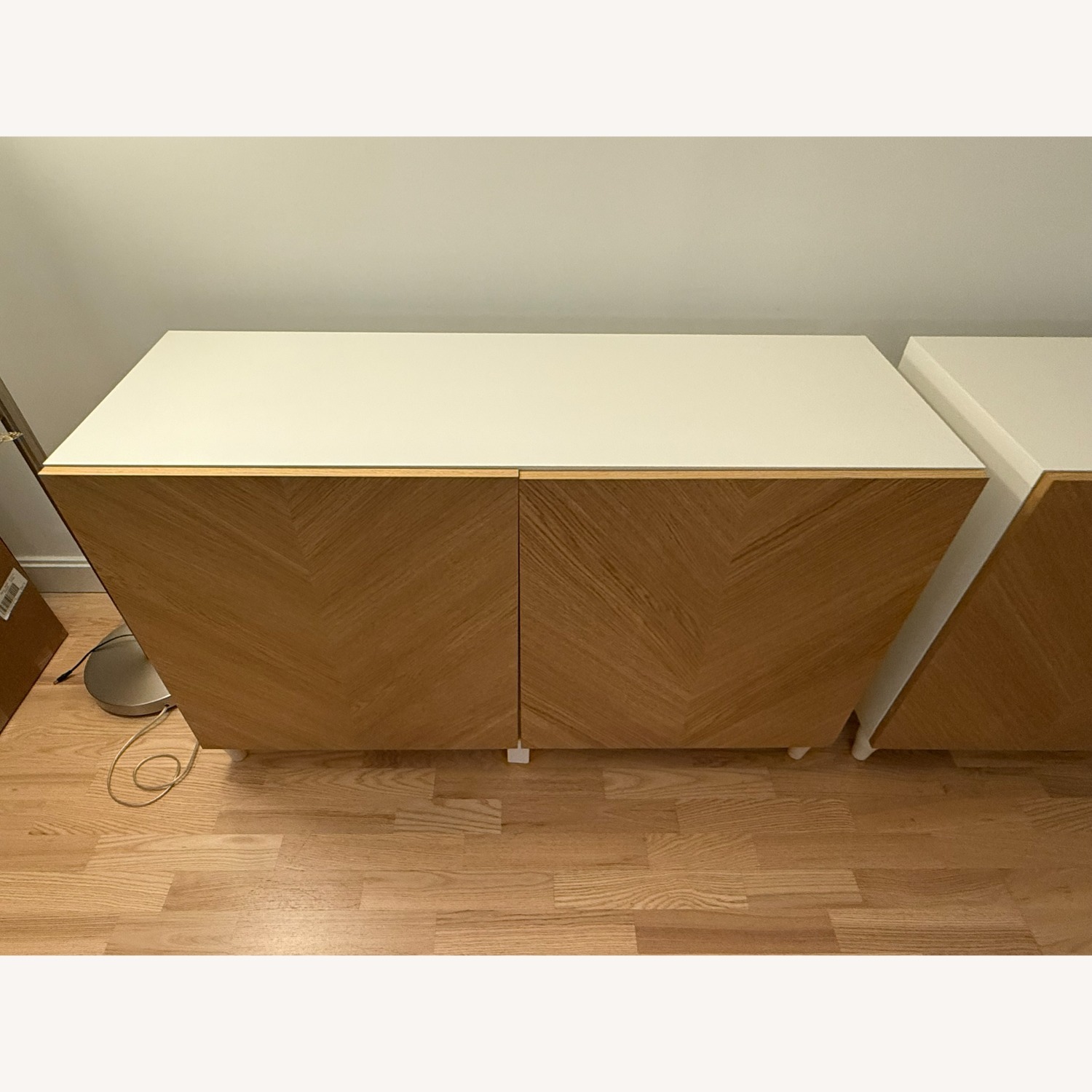 IKEA BESTA Sideboard W HEDEVIKEN Door - image-1