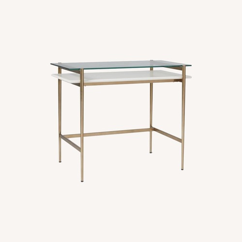 Used West Elm Mid-Century Art Display Mini Desk (36") for sale on AptDeco