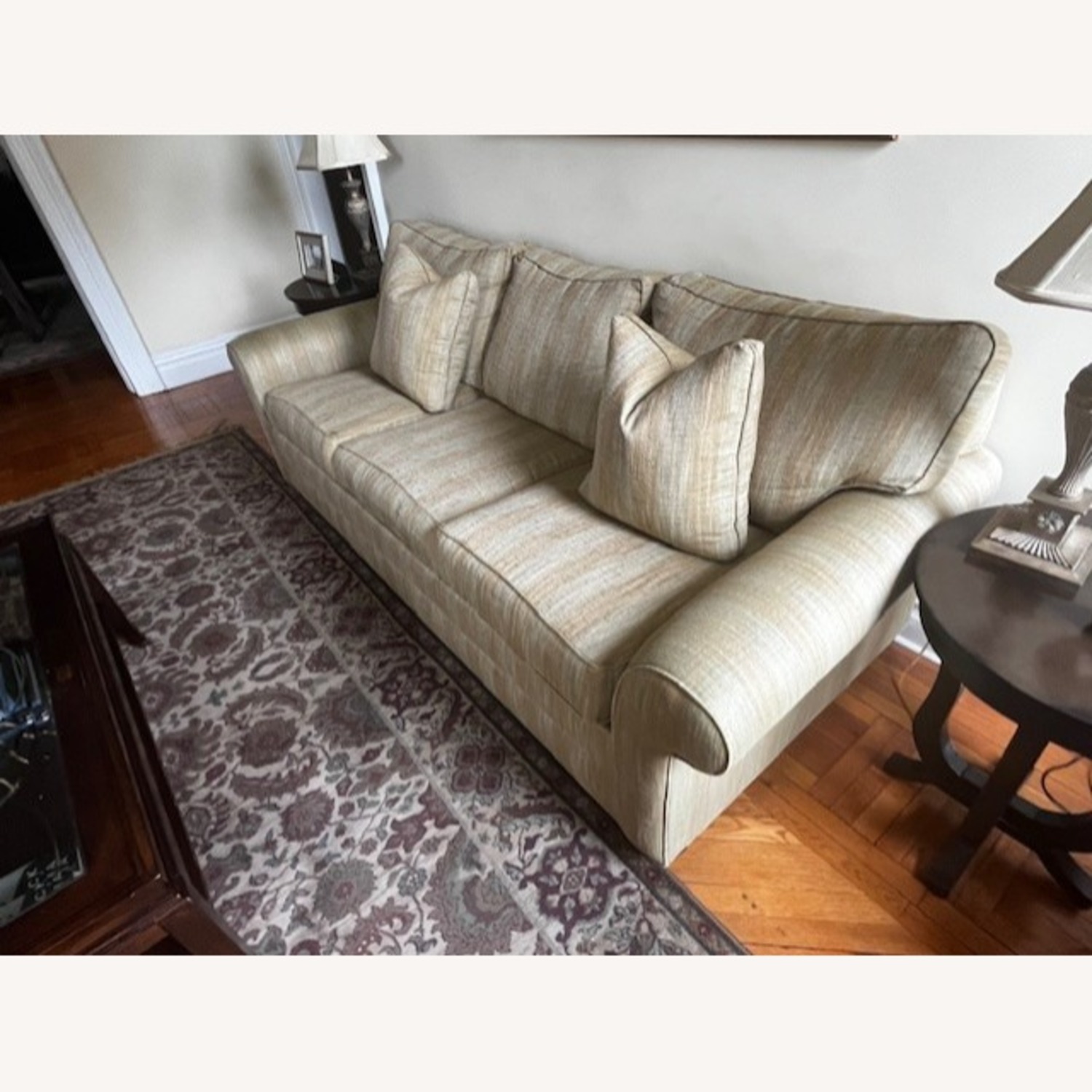 Ethan Allen Three Cushion Queen Sleeper - image-2
