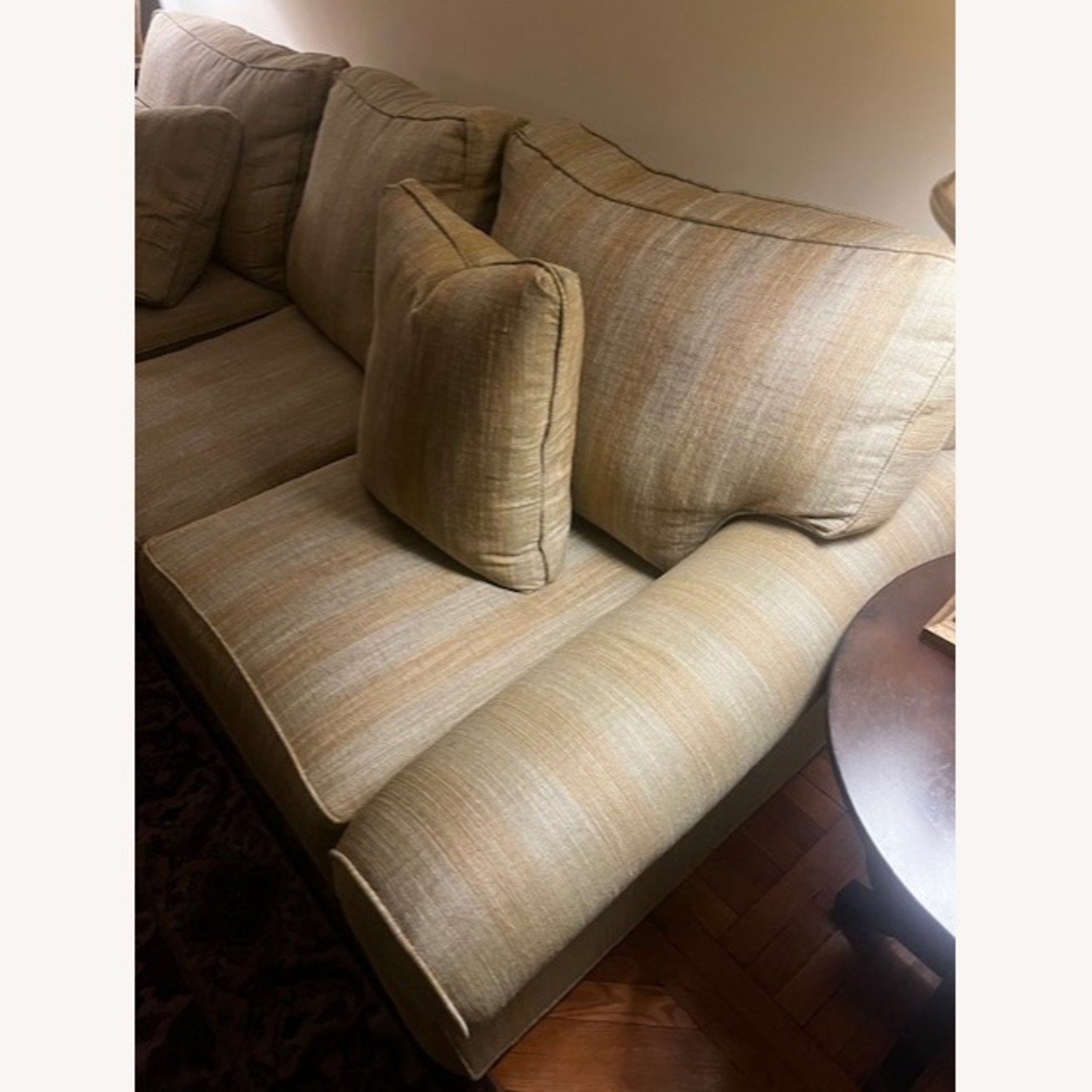 Ethan Allen Three Cushion Queen Sleeper - image-3