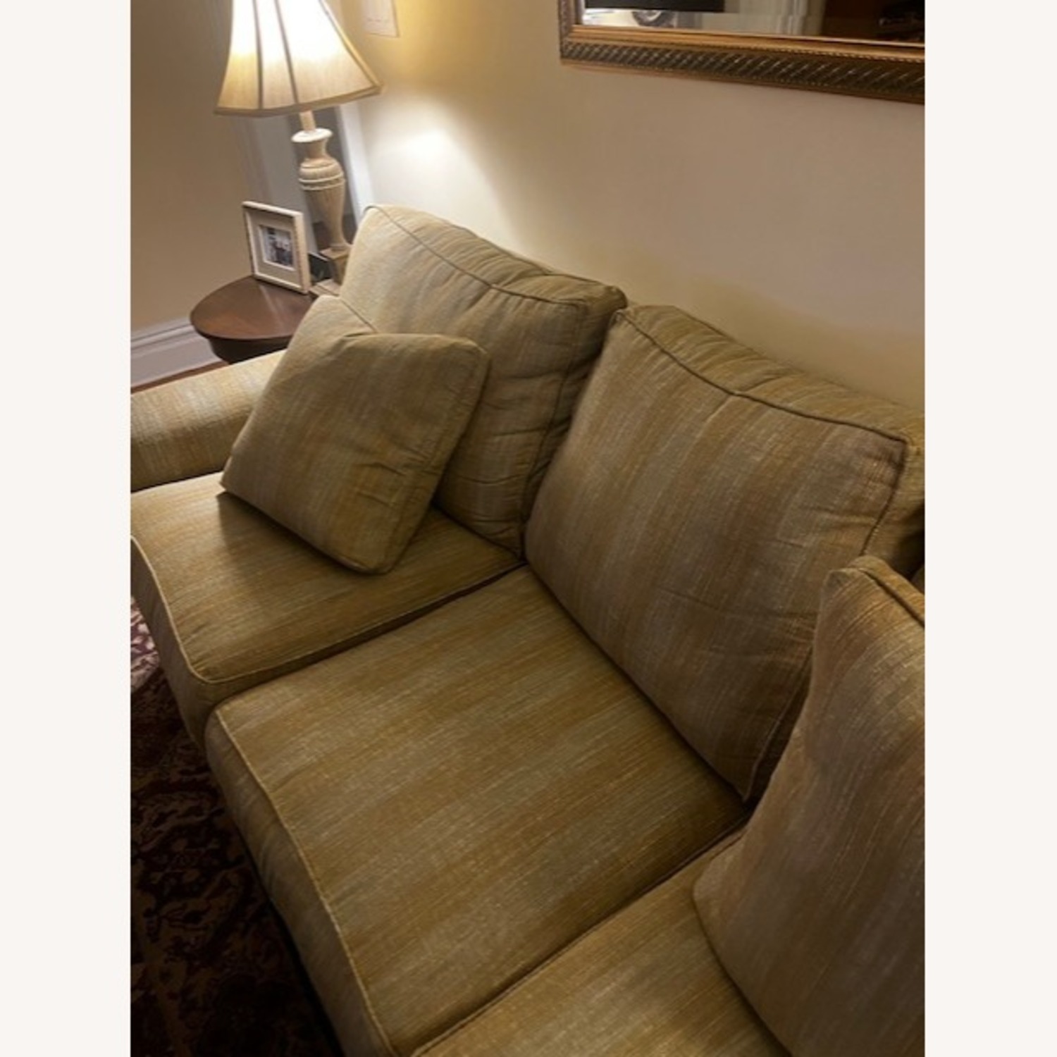 Ethan Allen Three Cushion Queen Sleeper - image-4