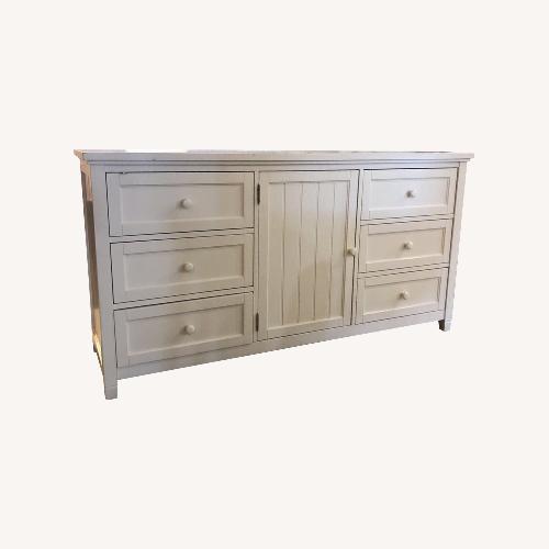 Used Pottery Barn Beadboard 6-Drawer Dresser for sale on AptDeco