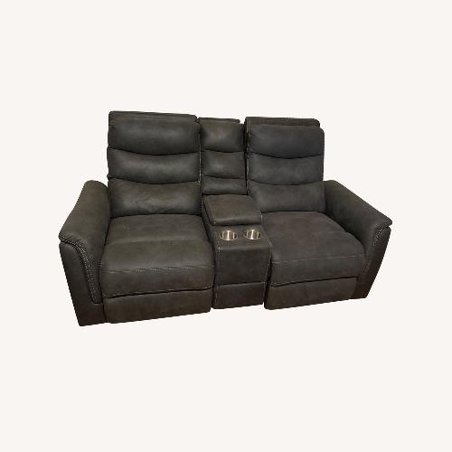 Used Grey 2 Piece Loveseat for sale on AptDeco