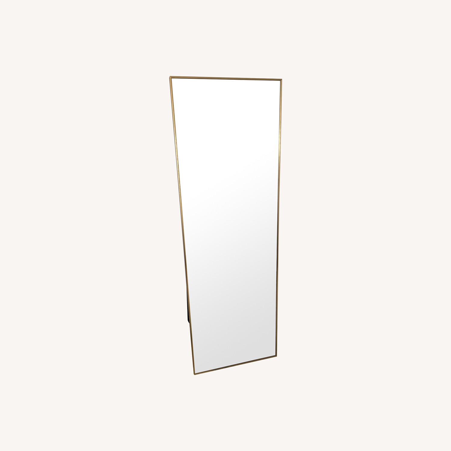 Tall Gold Full-Length Mirror - image-0
