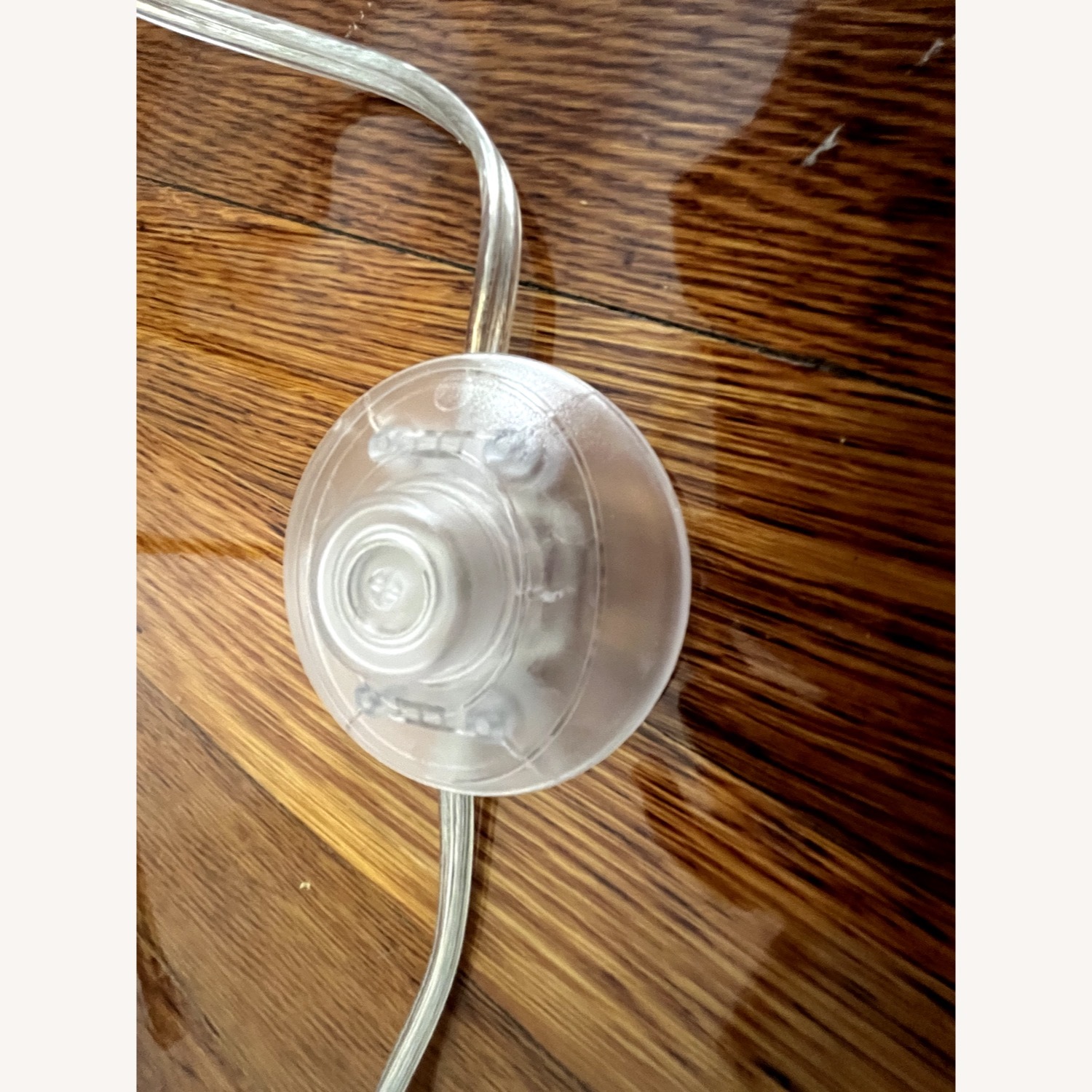 Gold and Blue Floor Lamp - image-3