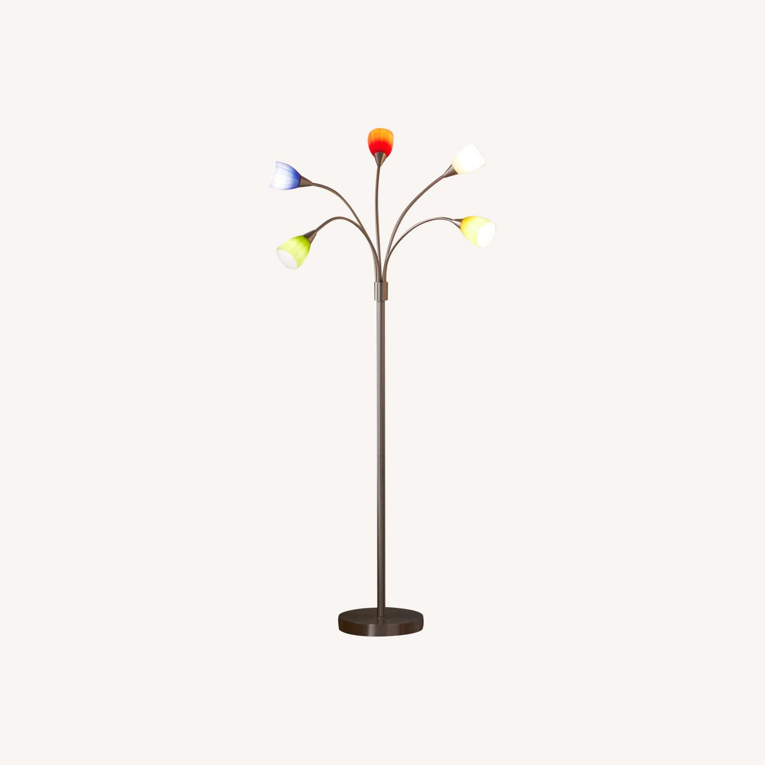Stainless Steel Multi Color Medusa Lamp - image-0