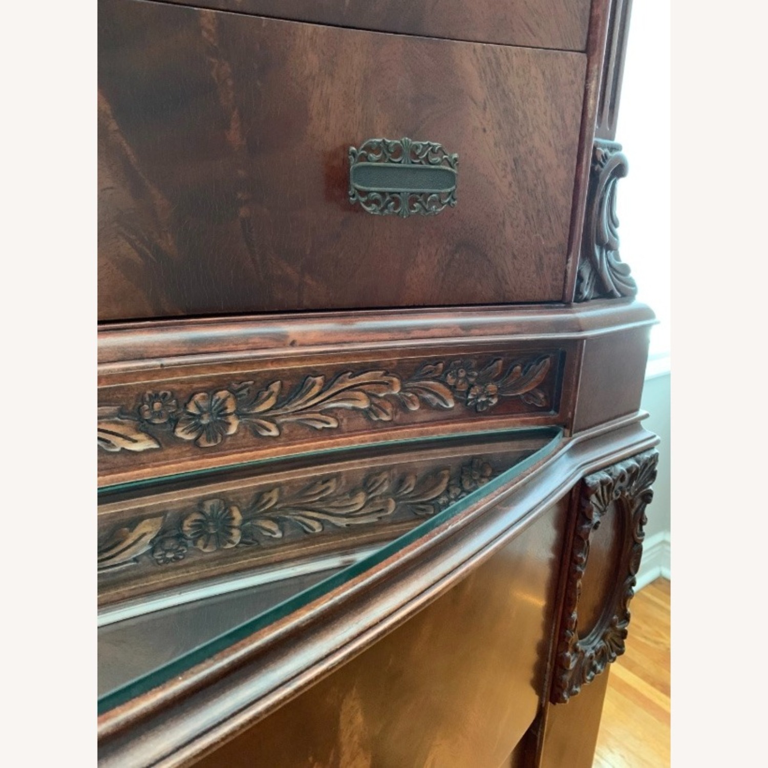 Vintage Williamsport Mahogany Hightop Dresser - image-5