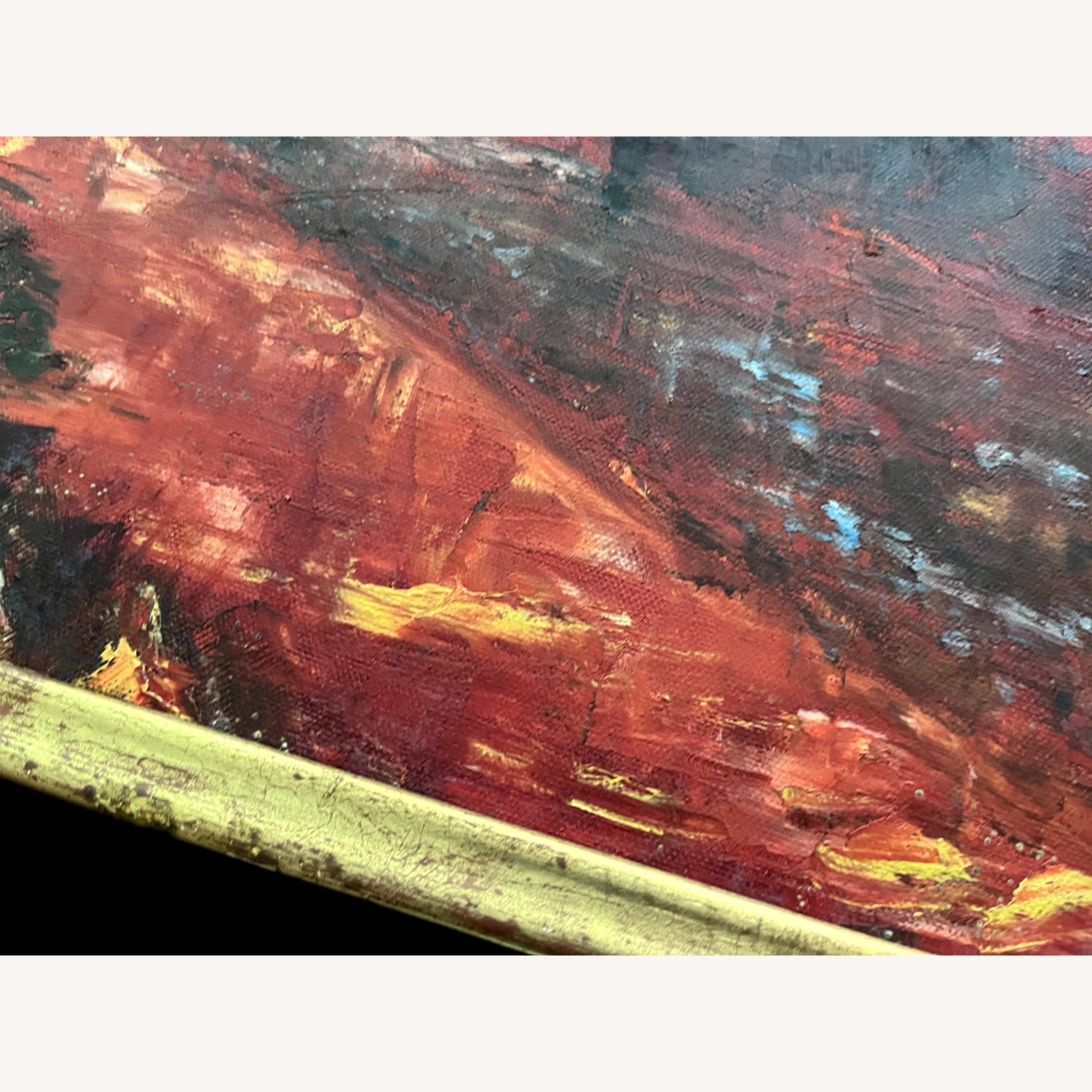 Mid Century Abstracted Landscape Painting - image-5