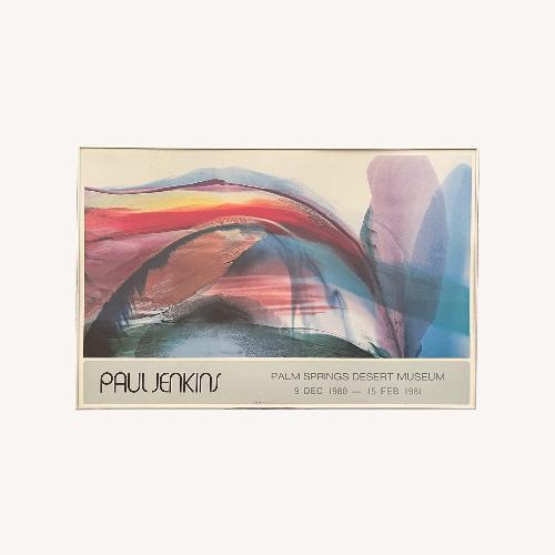 Used Vintage Paul Jenkins Museum Exhibition 1980 for sale on AptDeco