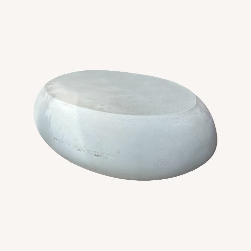 Used Indoor/Outdoor Stone Coffee/Side Table for sale on AptDeco