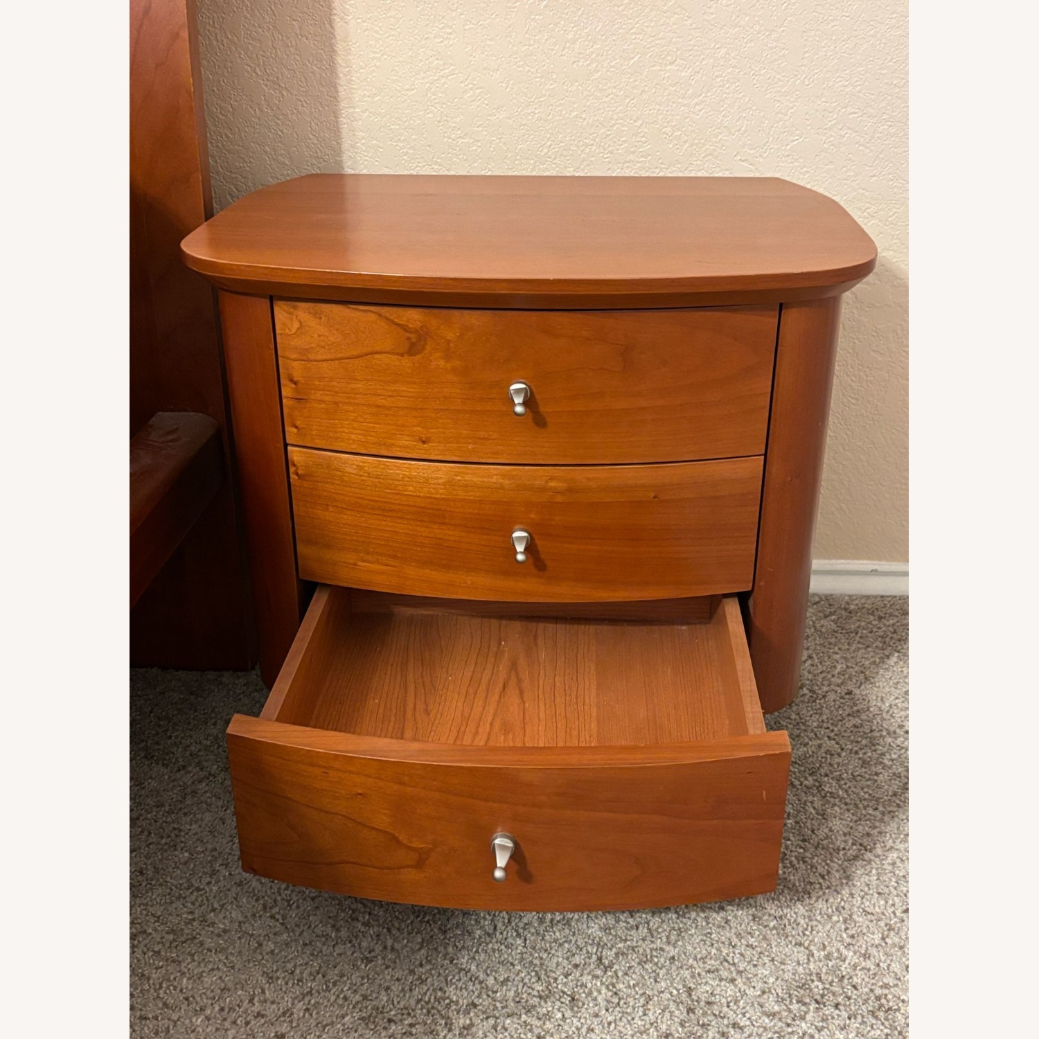 SKANDINAVIA Cherrywood Bedstands (2) - image-1