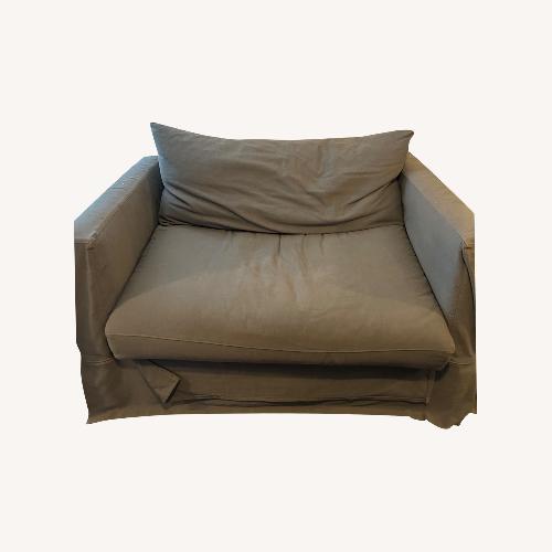 Used Crate & Barrel Sleeper Couch 1 Seater for sale on AptDeco
