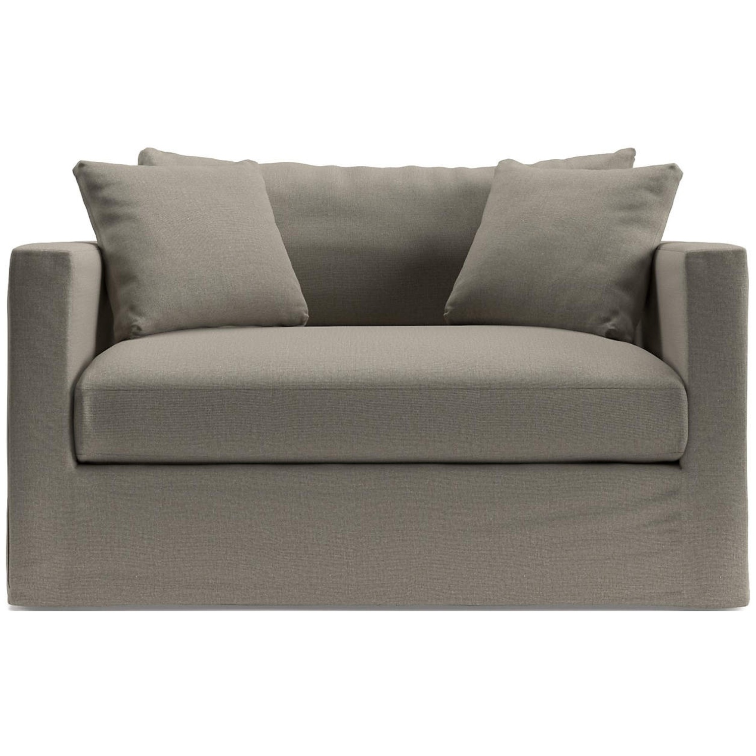Crate & Barrel Sleeper Couch 1 Seater - image-5