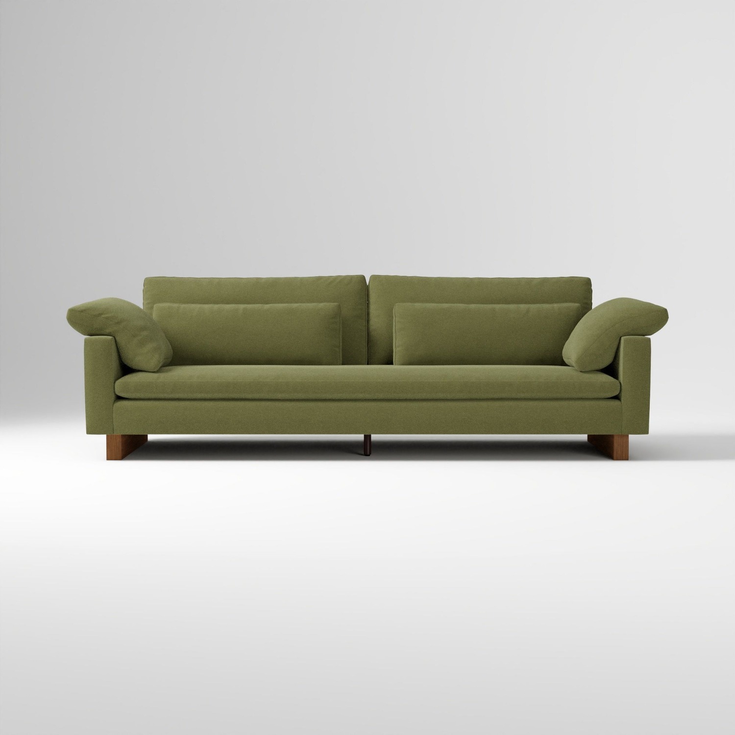 West Elm Harmony Sofa 104" - image-0