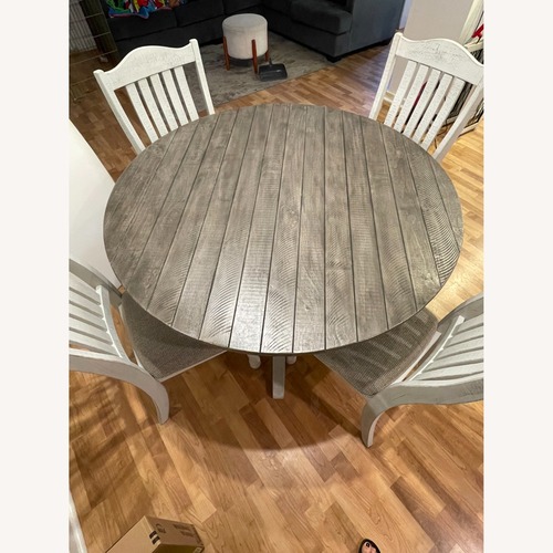 Used Dining Table With 4 Chairs for sale on AptDeco