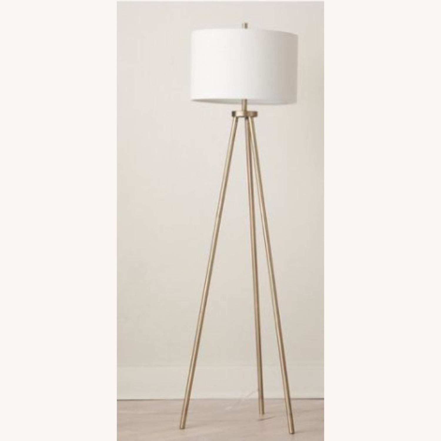 Ellis Tripod Floor Lamp Brass/White - Project 62™ - image-2