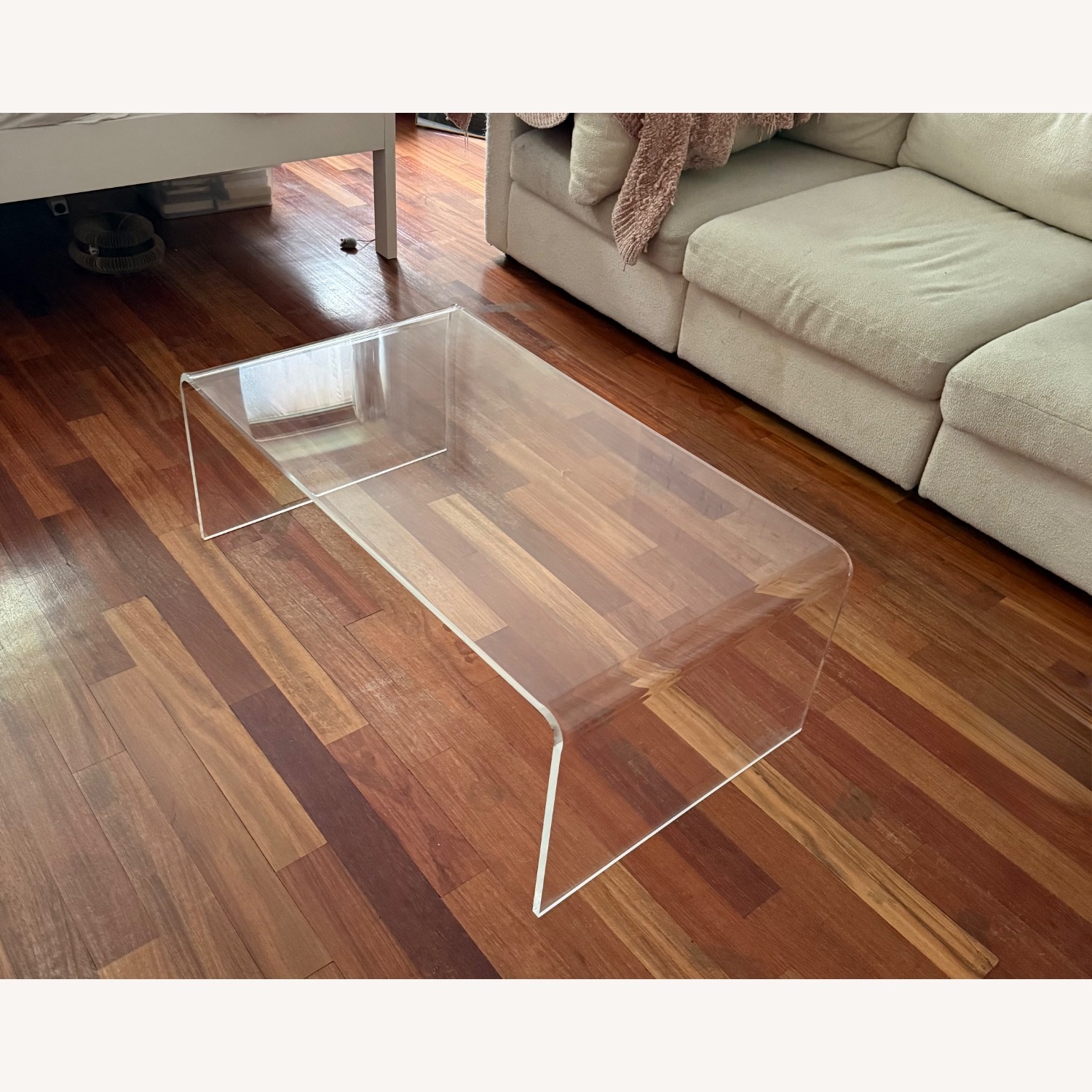 CB2 Peekaboo Acrylic Coffee Table 38" - image-2