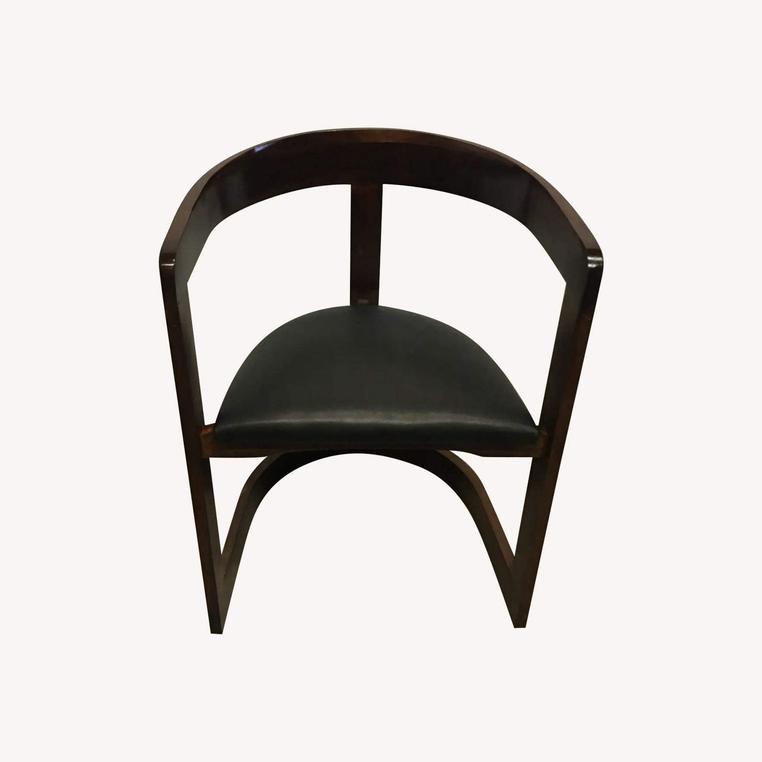 Postmodern Chairs in the Style of Scarpa- Set of 5 - image-0