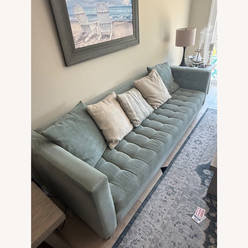 Used Ashley Furniture Teal Sofa  for sale on AptDeco