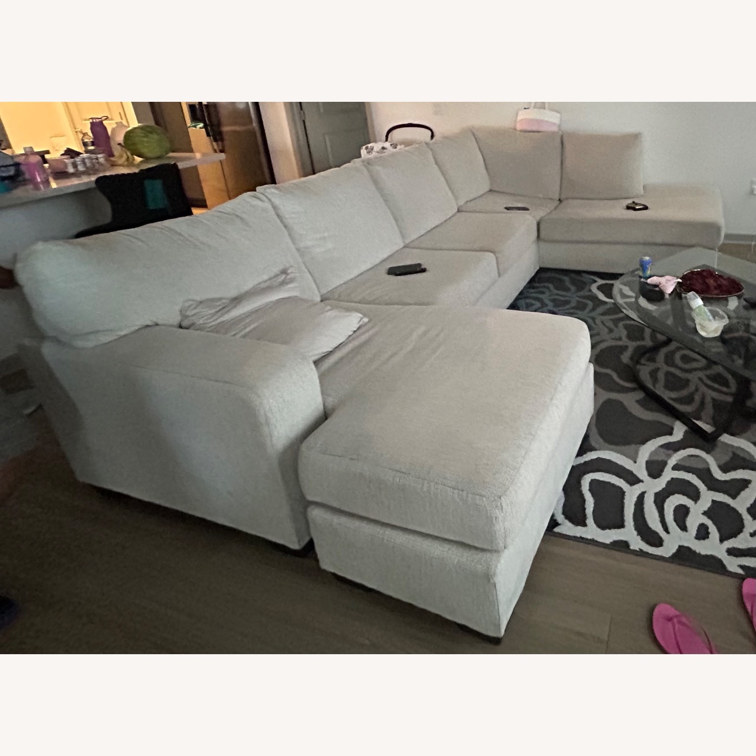 Ashley Furniture Leighelli Sectional Couch - image-1