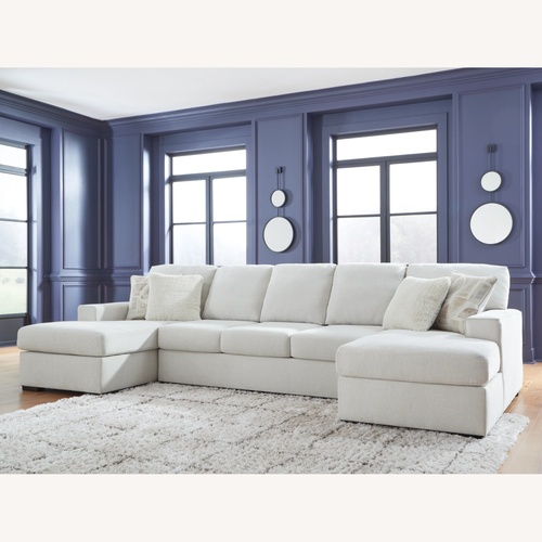 Used Ashley Furniture Leighelli Sectional Couch for sale on AptDeco