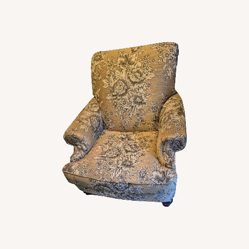 Used Cozy Single-Seated Floral Sofa for sale on AptDeco