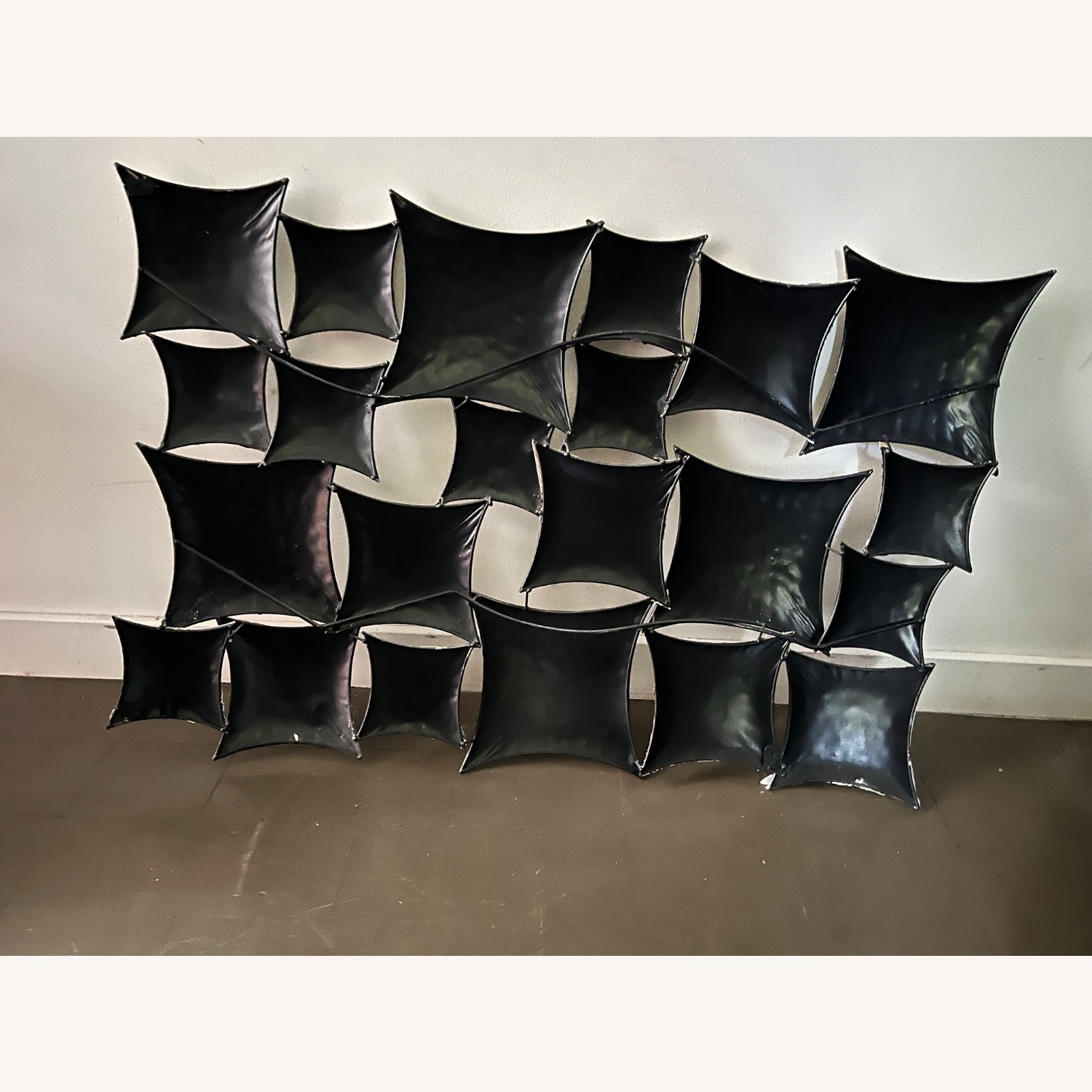 Metal Wall Sculpture Geometric Forms - image-7