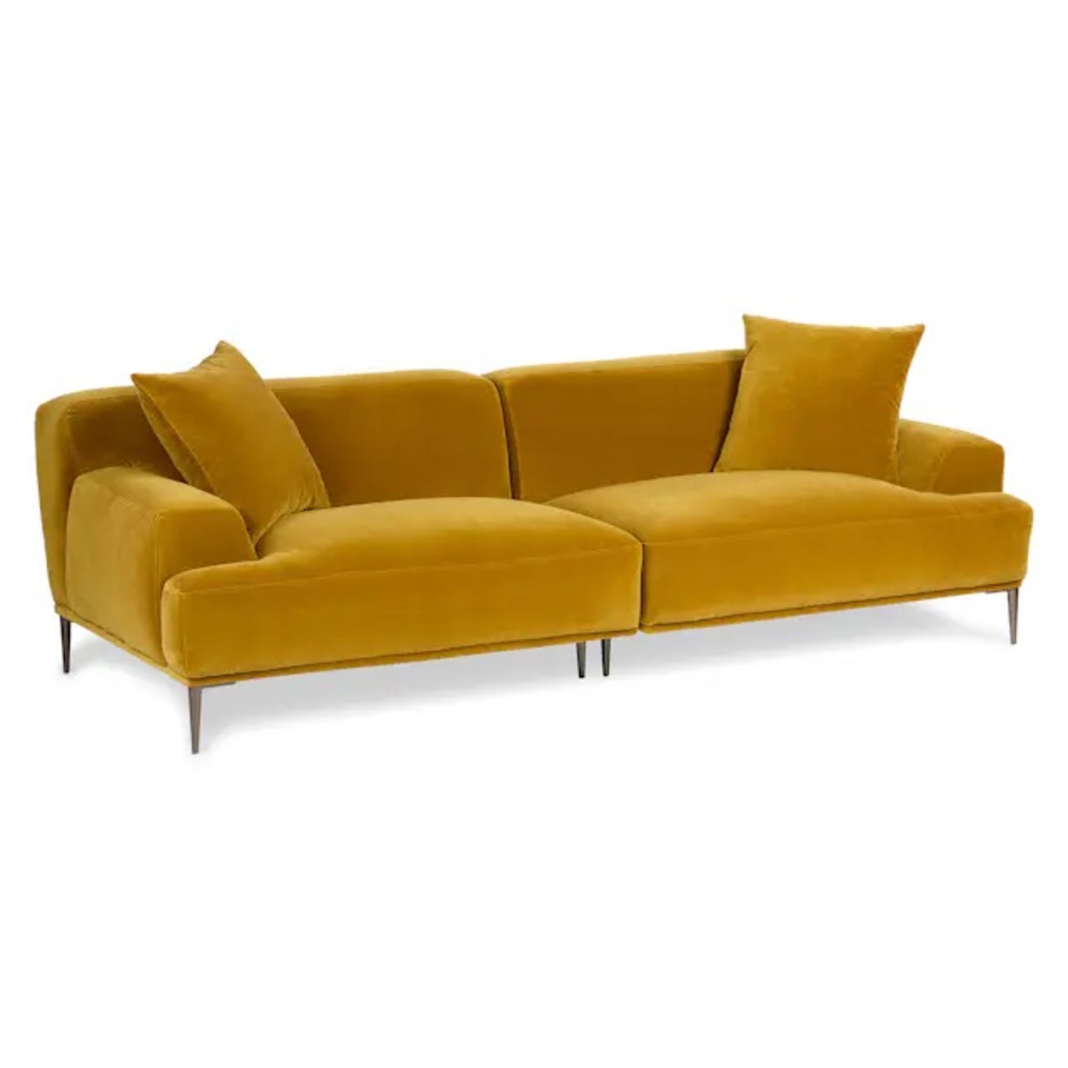 Article Abisko Yarrow Gold Velvet Sofa - image-5