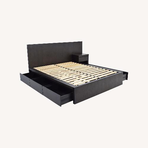 Used West Elm Mango Wood Bed Frame for sale on AptDeco