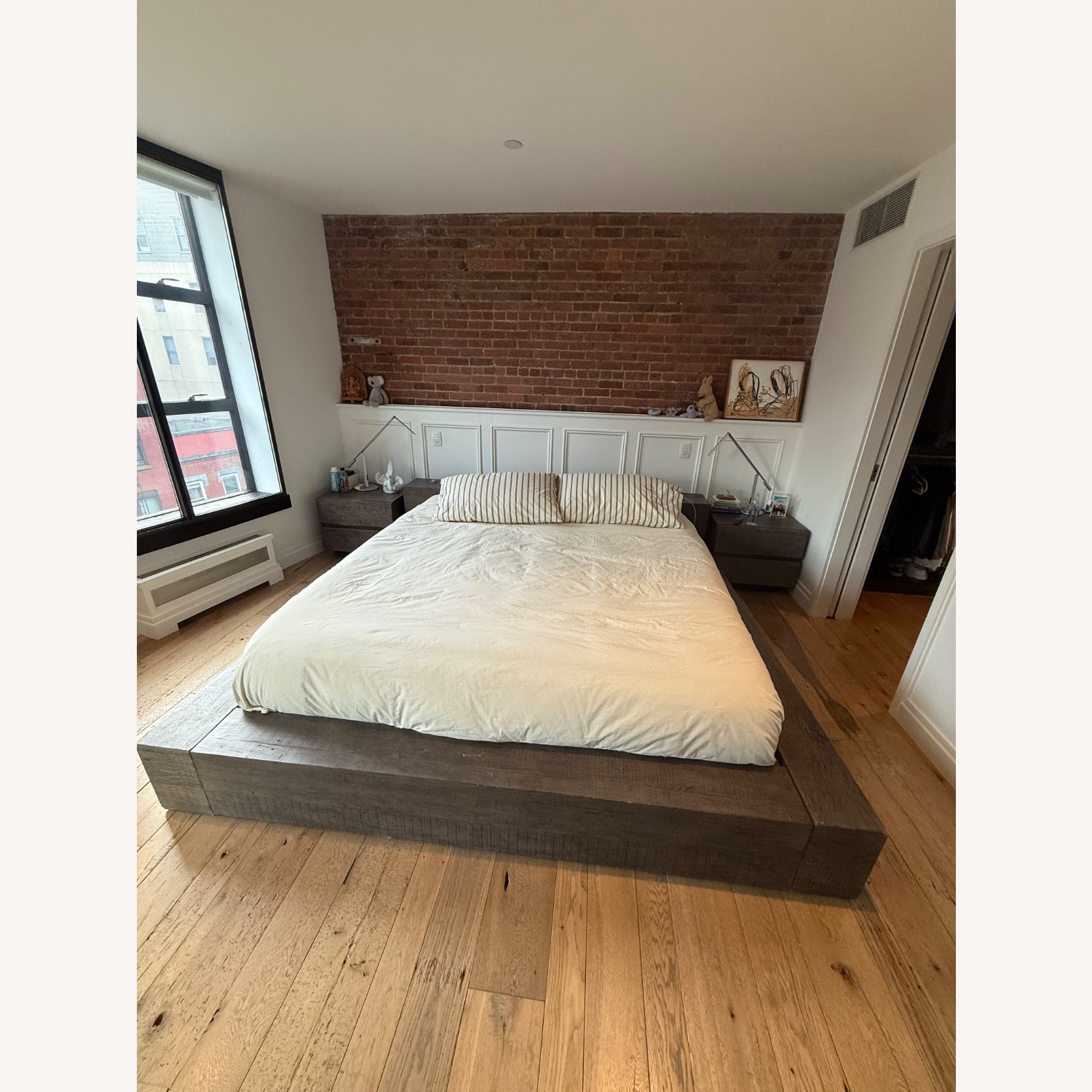 Restoration Hardware Monterey Platform Bed - image-2