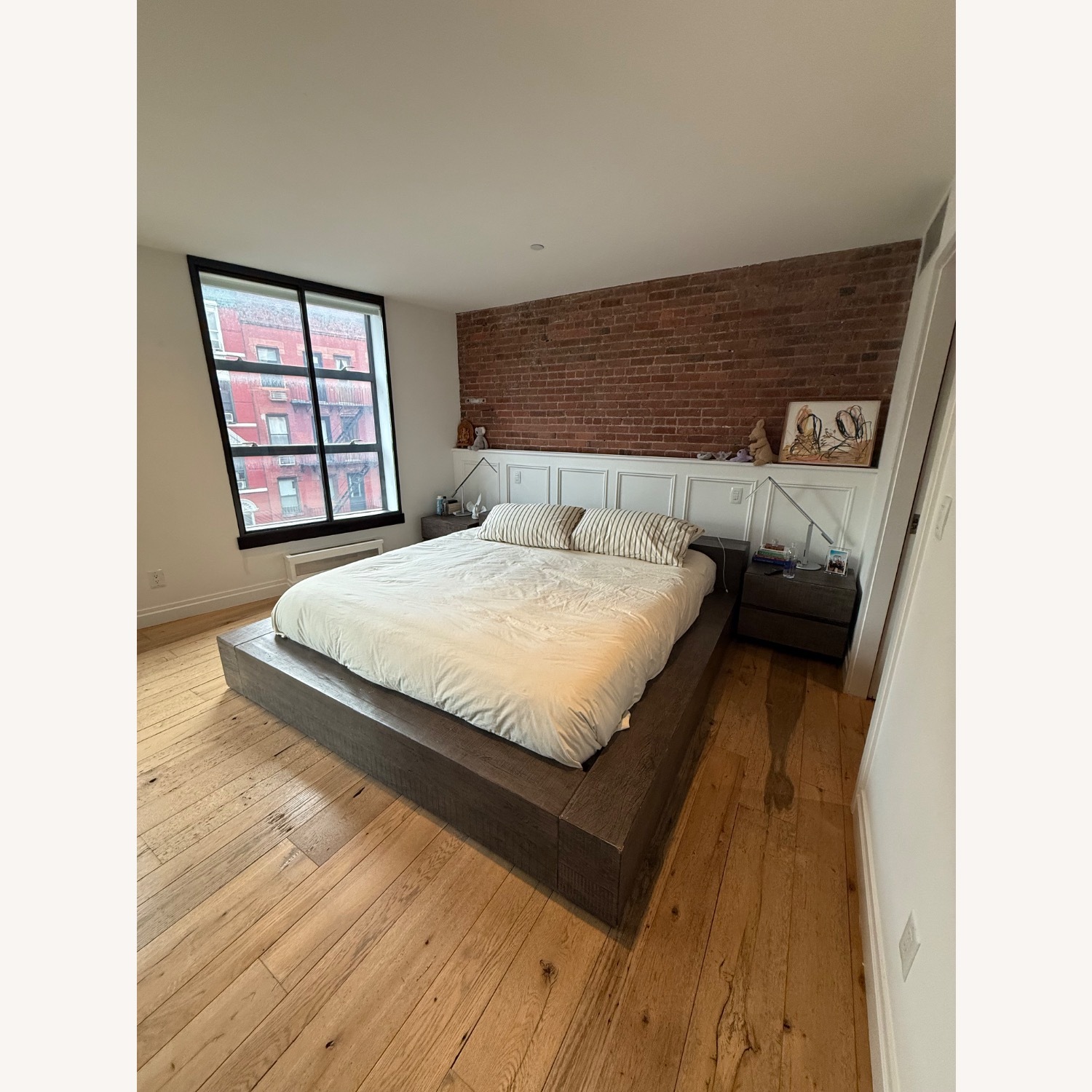 Restoration Hardware Monterey Platform Bed - image-1