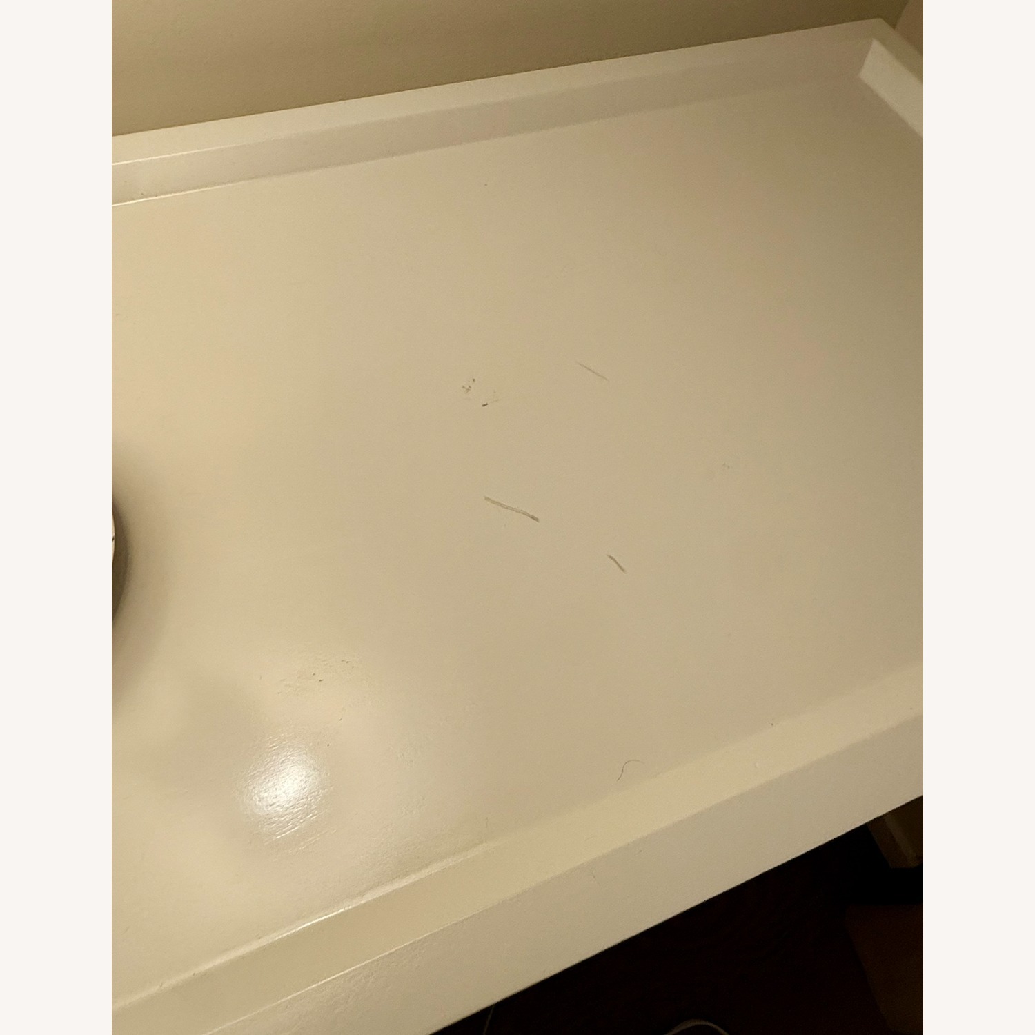 Ballard Grace 2 Drawer Nightstand in White - image-3