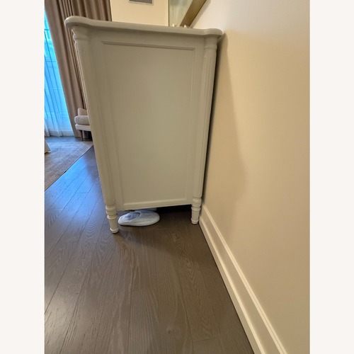 Used Vintage Light Gray/Blue Dresser for sale on AptDeco
