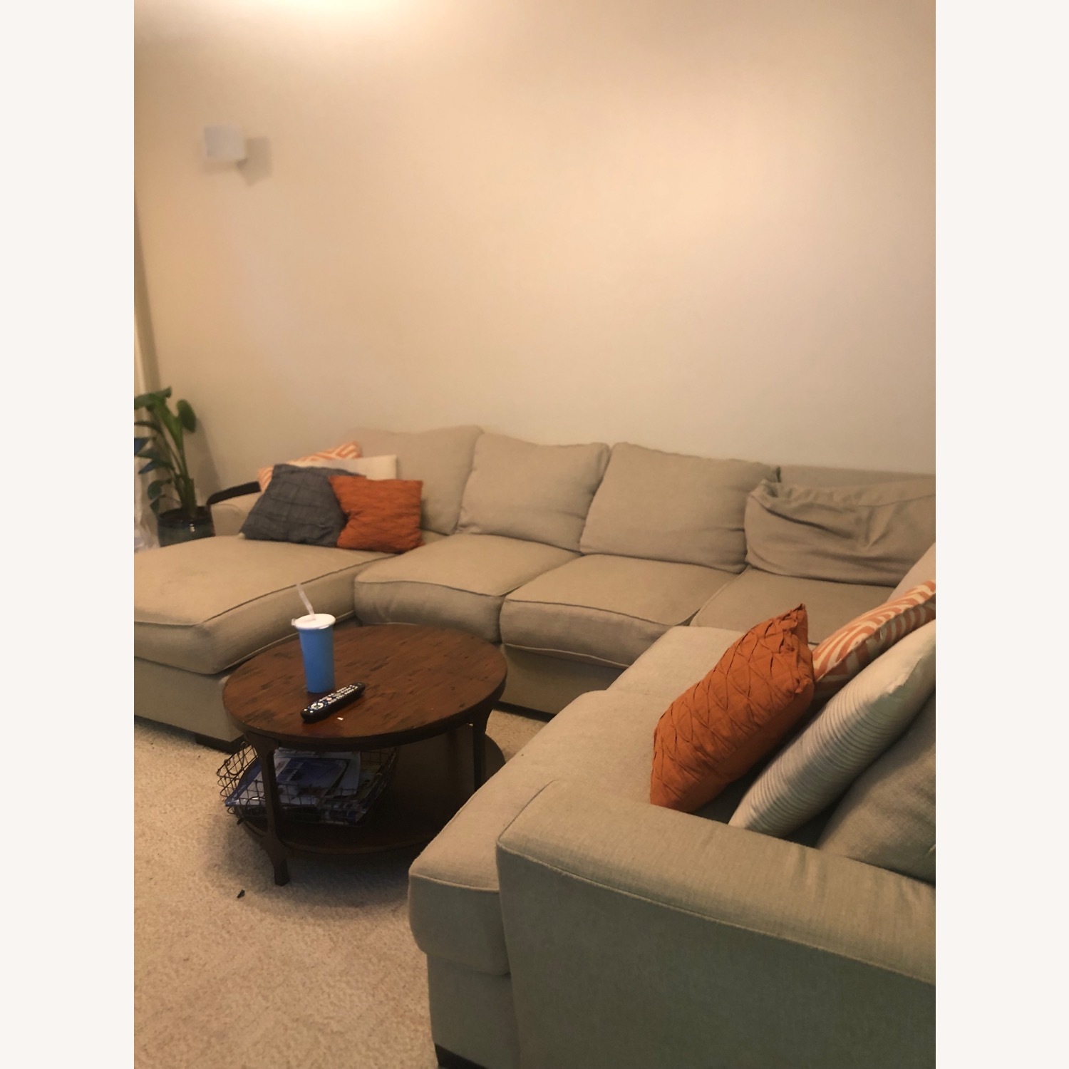 Ainsley 3-Pc. Fabric Chaise Sectional  - image-4