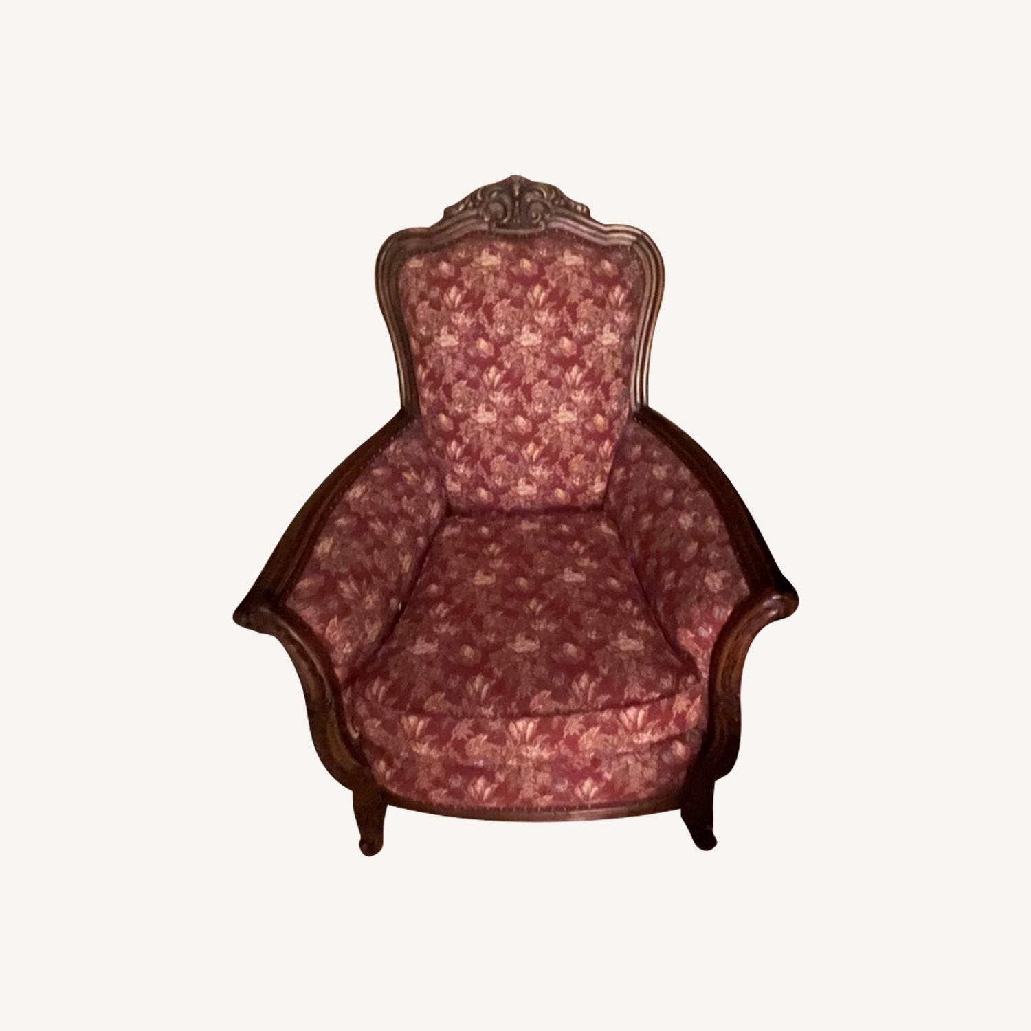 Victorian Parlor Chair – Downton Abbey Grace - image-0