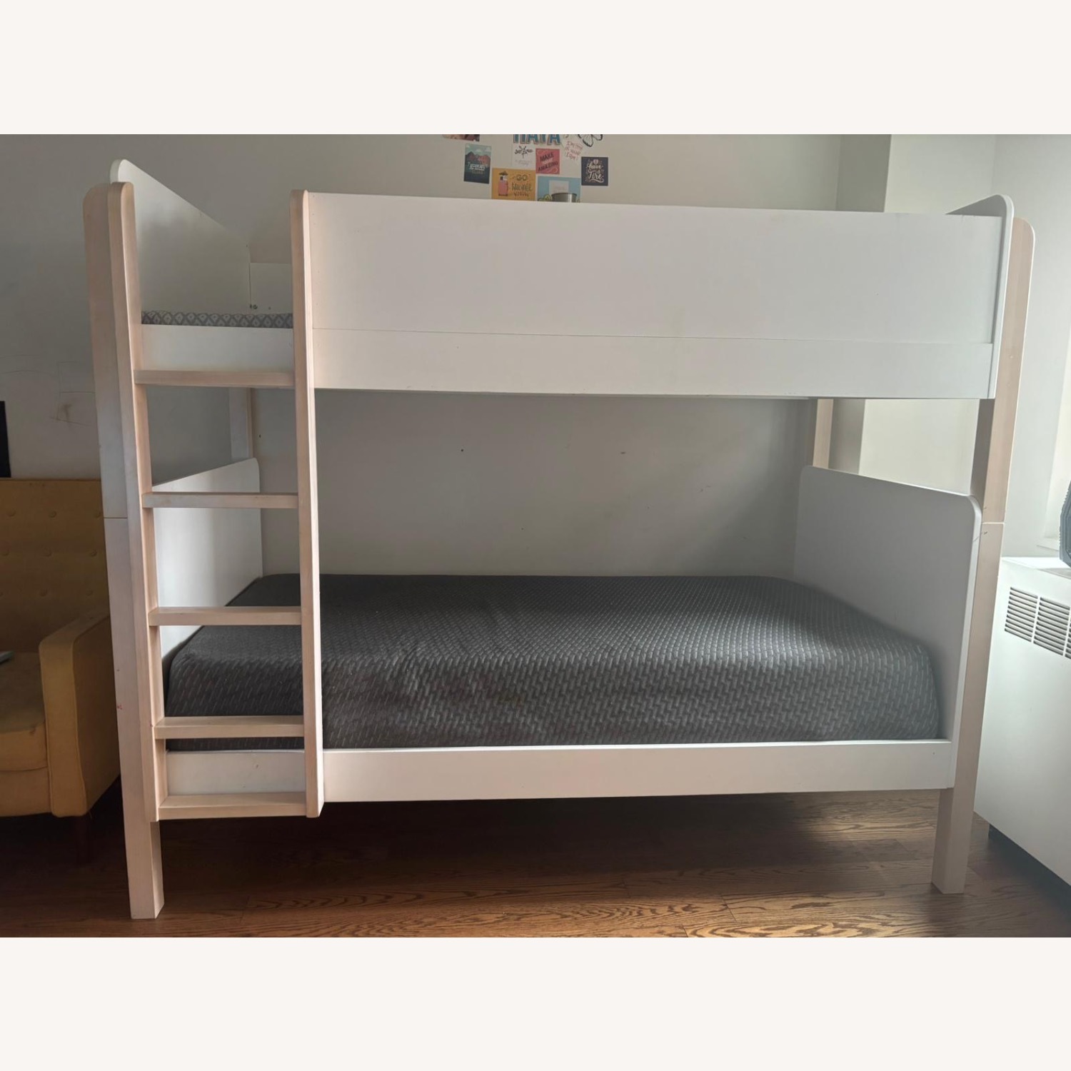Crate & Barrel Babyletto TipToe Wood Kids Bunk Bed - image-1