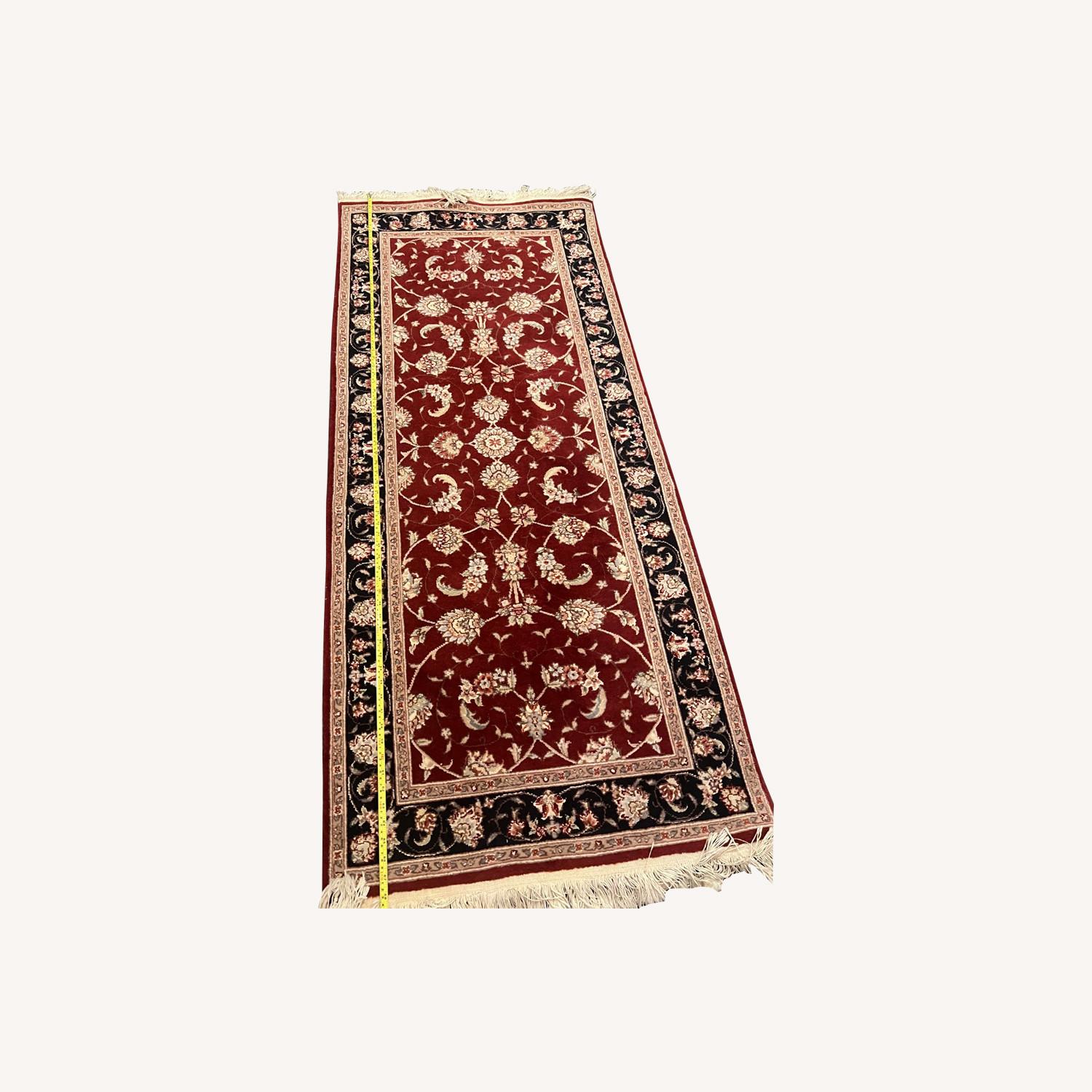 Red and Tan Rug - image-0