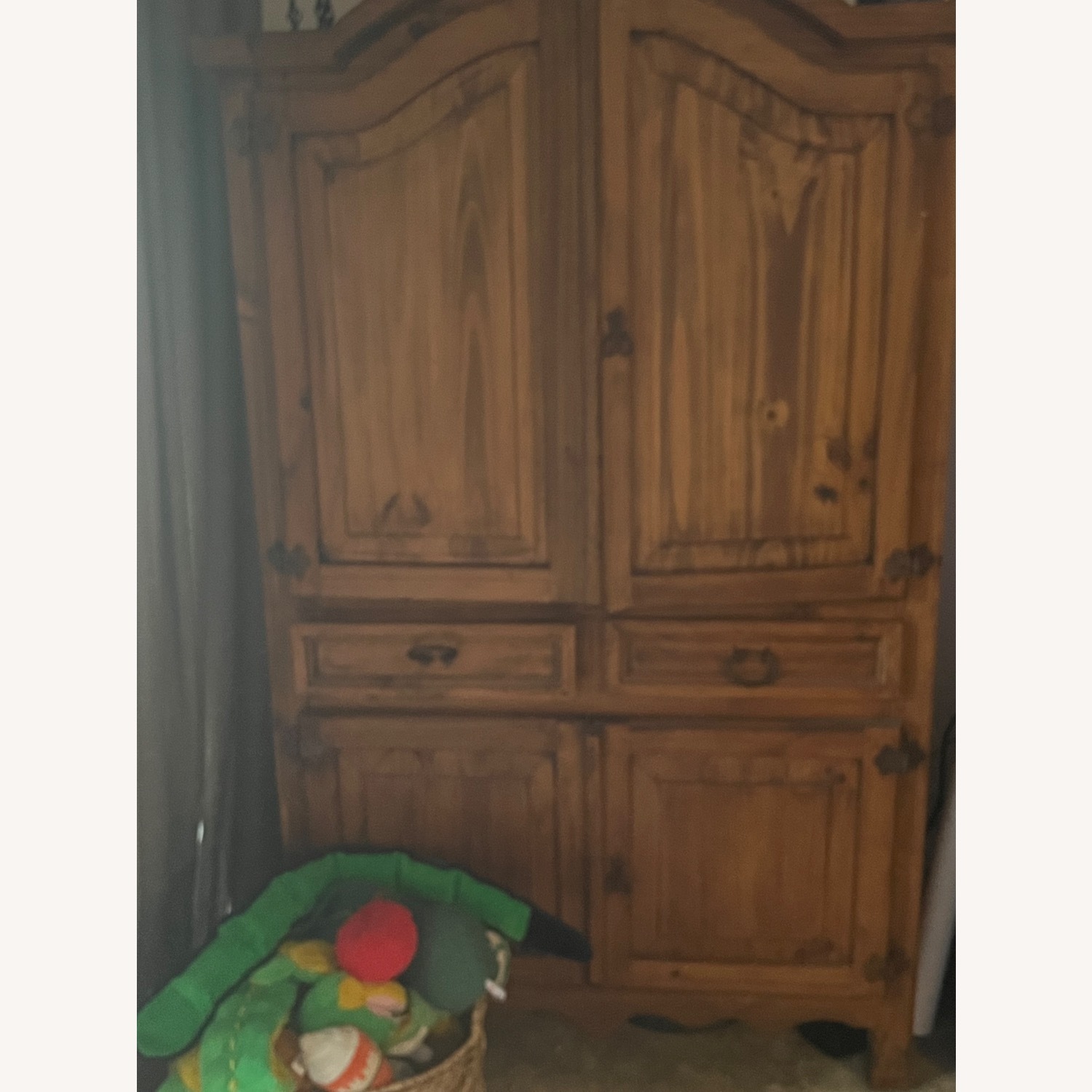 Farmhouse Style Armoire - image-2