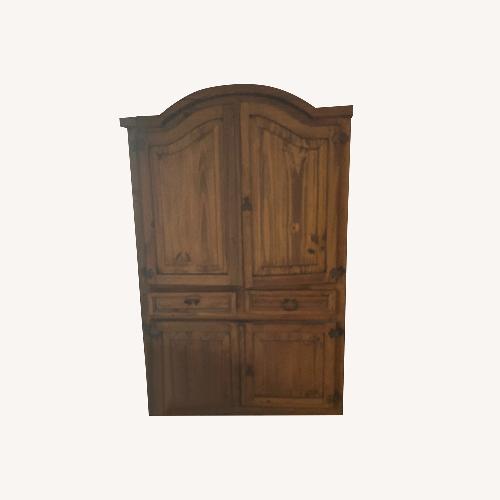 Used Farmhouse Style Armoire for sale on AptDeco