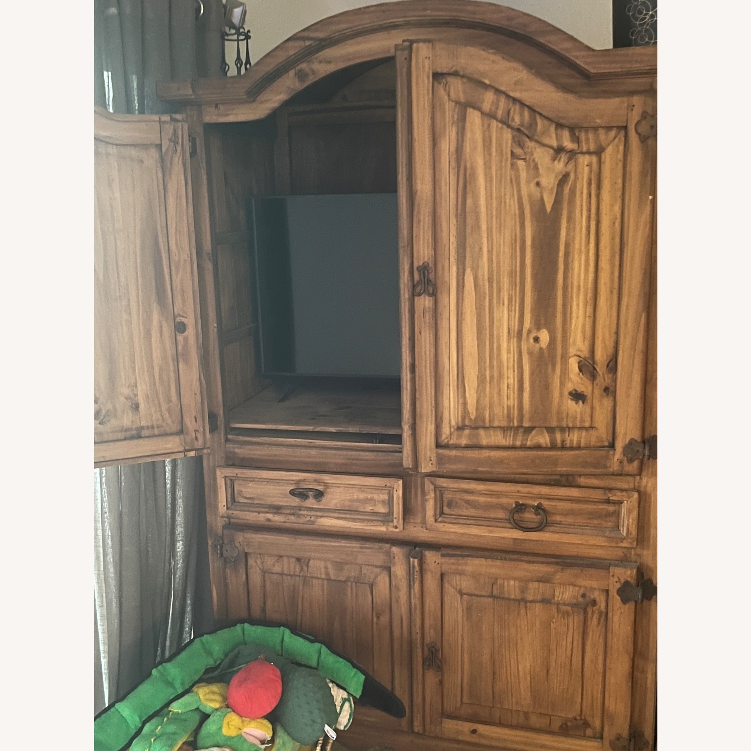 Farmhouse Style Armoire - image-3