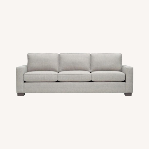 Used Mitchell Gold + Bob Williams White Fabric Sofa  for sale on AptDeco