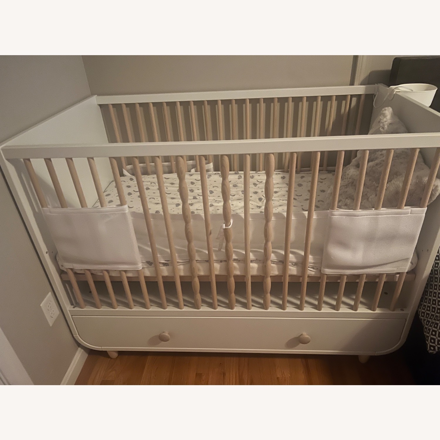 IKEA Myllra Crib With Organizer - image-2