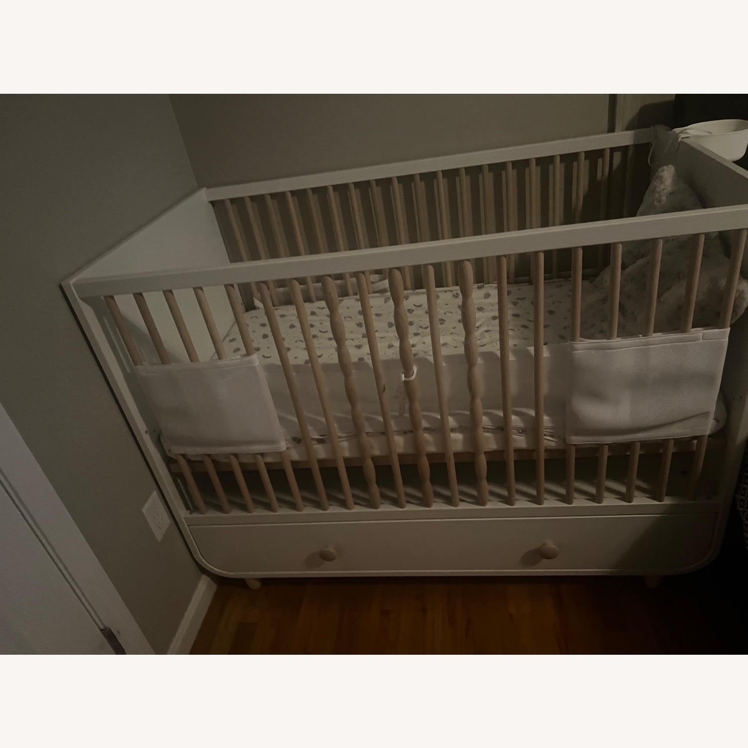 IKEA Myllra Crib With Organizer - image-1