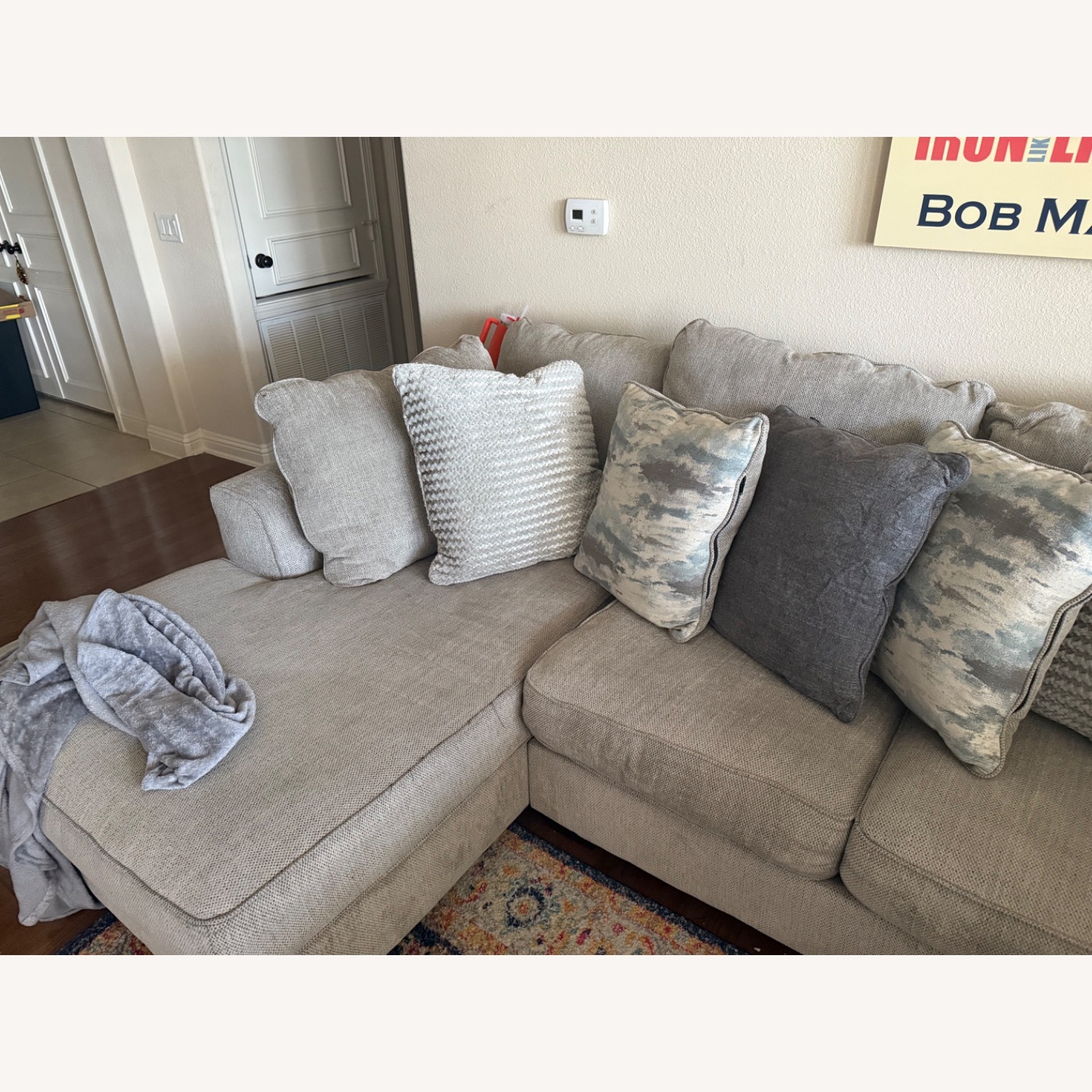 Ashley Furniture Ardsley Gray Sectional - image-4