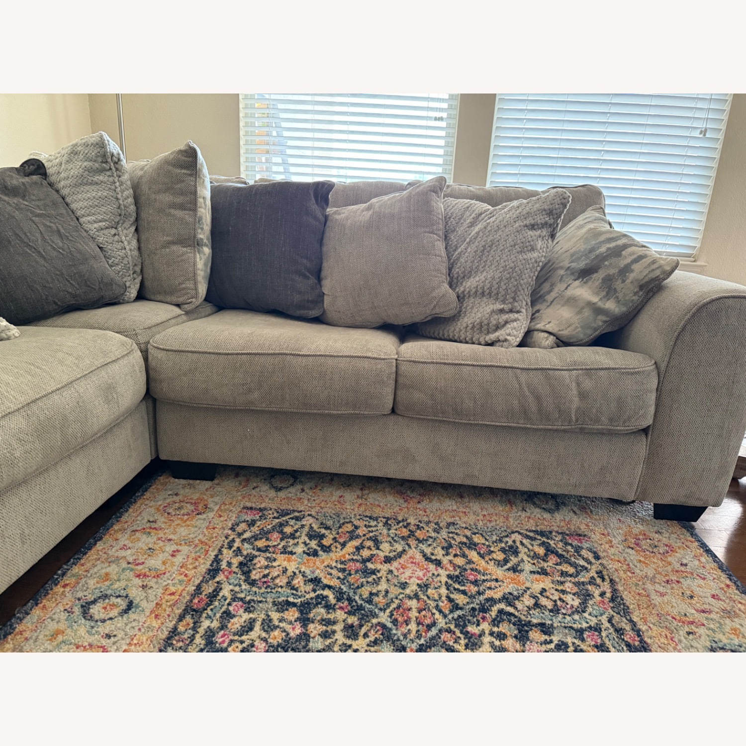 Ashley Furniture Ardsley Gray Sectional - image-3