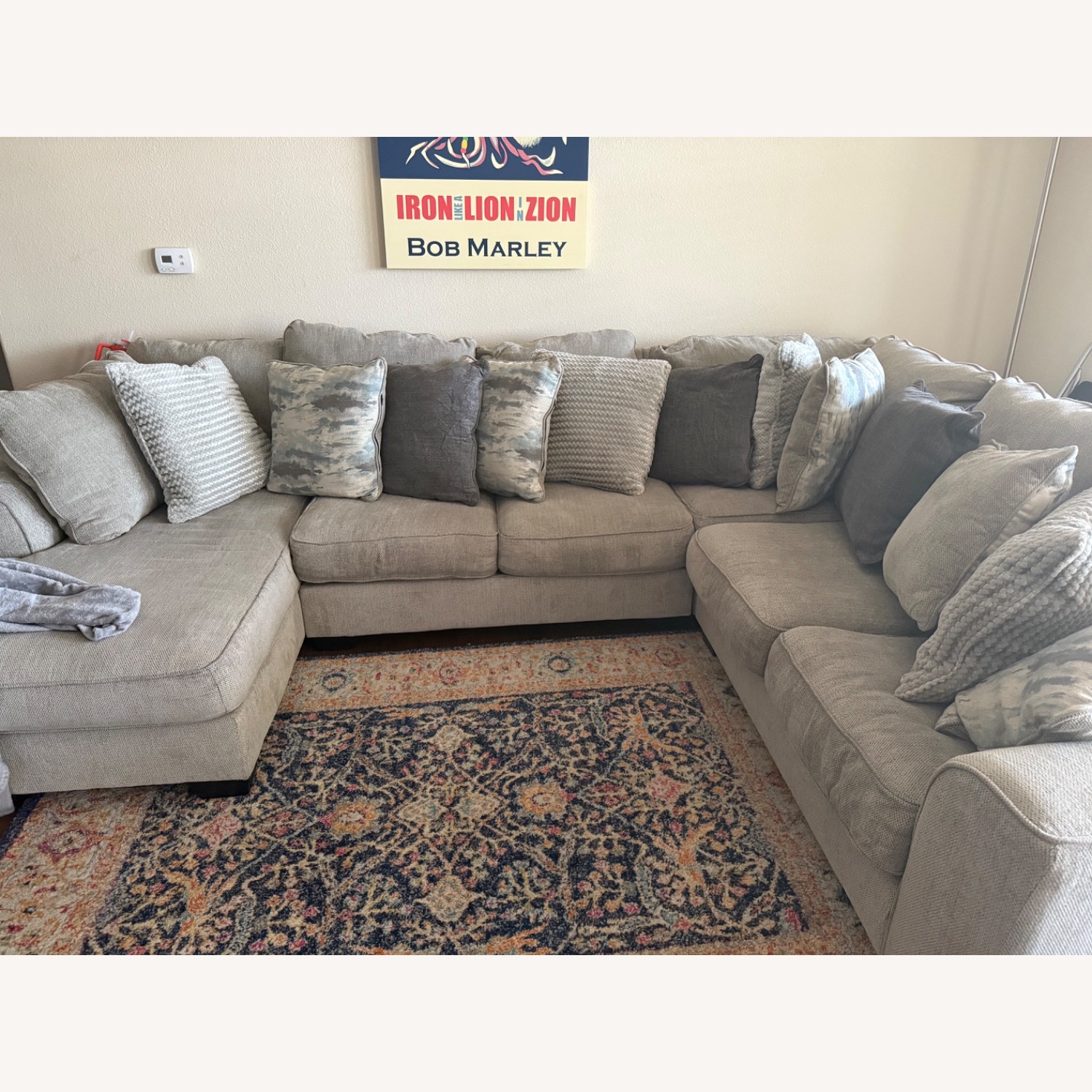 Ashley Furniture Ardsley Gray Sectional - image-1