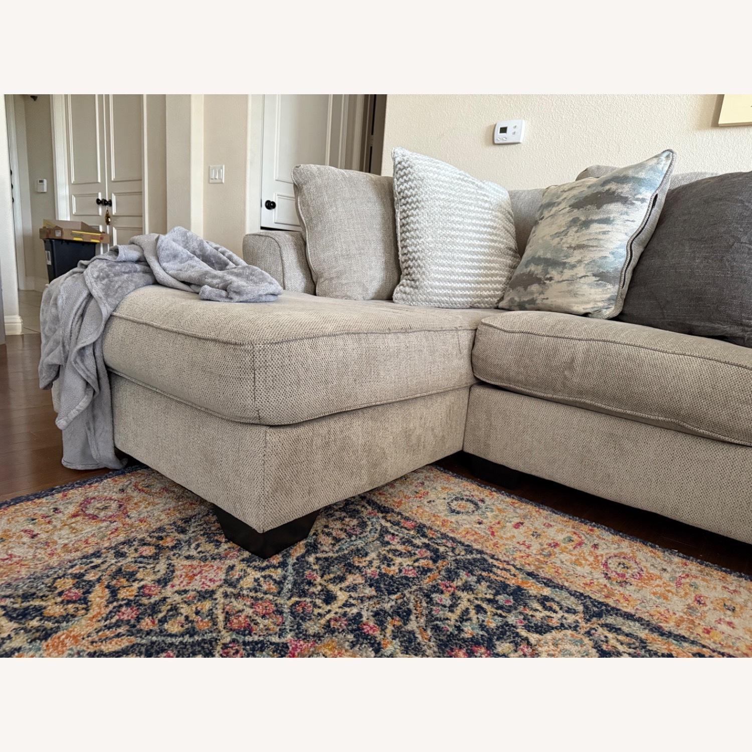 Ashley Furniture Ardsley Gray Sectional - image-5