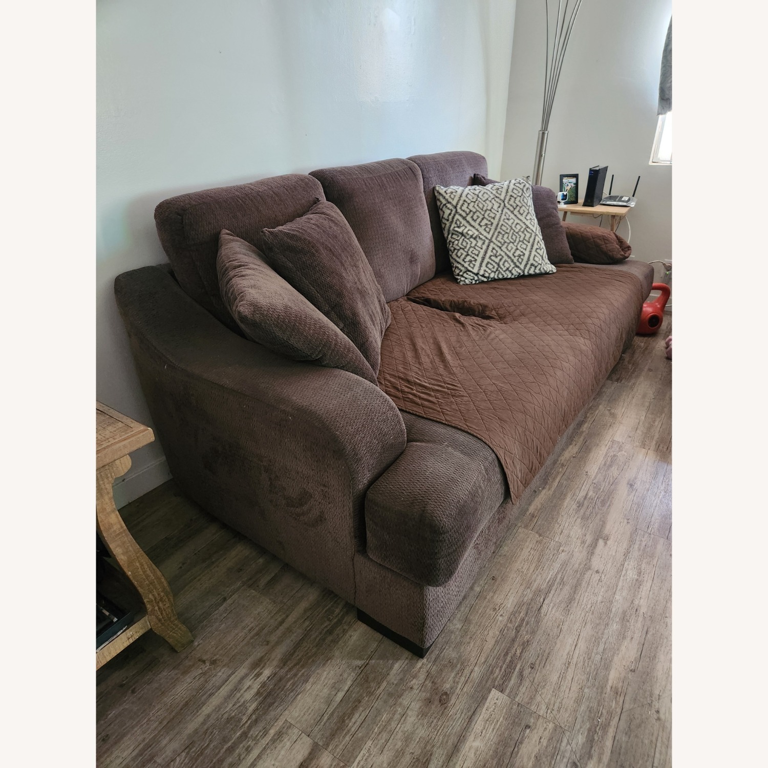 Brown Sofa - image-3