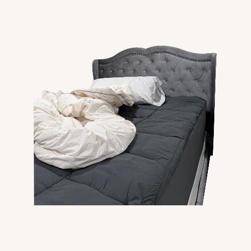 Used Queen Upholstered Bed for sale on AptDeco