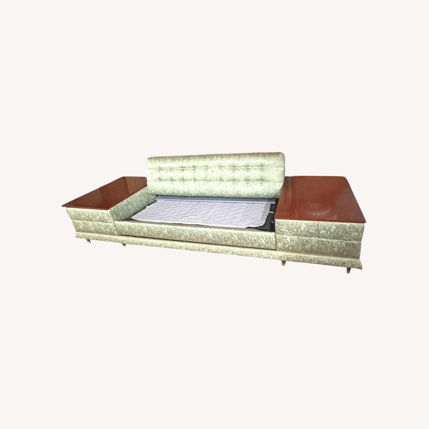 Mid-Century Sleeper SofaBuilt-in Storage - image-8
